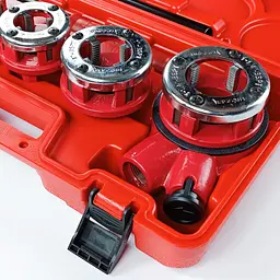 Набір клупів з тріскачкою Haisser 1/4", 3/8", 1/2", 3/4", 1", 1,1/4" 6 шт. (133148) - мініатюра 7