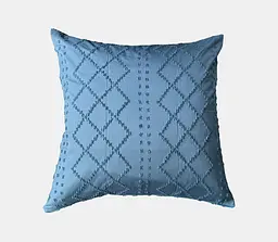 Комплект декоративних наволочок Ecotton 45х45 см на змійці Green бірюзовий (24885)