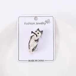 Брошка Котик з рибкою (4946910) - мініатюра 1
