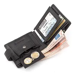 Чоловічий шкіряний гаманець (ST114) ST Leather 10,5х8,5х2,5 см acs0015192 - мініатюра 5