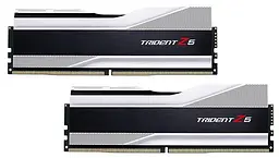 Модуль памятi DDR5 2x16GB/5600 G.Skill Trident Z5 Silver (F5-5600J4040C16GX2-TZ5S) - мініатюра 2