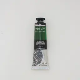 Олійна фарба Sennelier, 40 мл, професійна, S4, Кіновар зелена глибока (Cinnabar green deep)