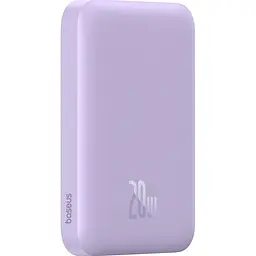 Зовнішній акумулятор Baseus Magnetic Bracket Mini 6000mAh 20W Purple (P10059002513-00) [141929] - мініатюра 4
