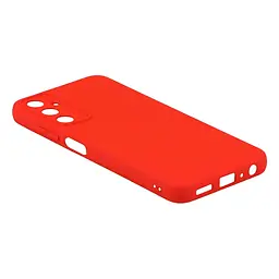 Чохол Silicone Cover з рамкою камери Samsung Galaxy A05s Red - мініатюра 3