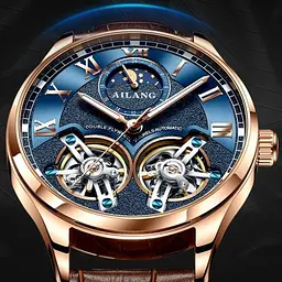 Чоловічий наручний годинник Ailang FlyWheel - мініатюра 4