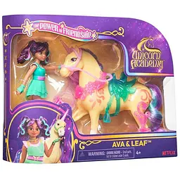Набір з ляльки та єдинорога Unicorn Academy Ейва та Квітка (SM23203/6072678) - мініатюра 2