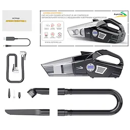 Пилосос Aspiring Windstorm 2 with inflator 2 in 1 - мініатюра 4