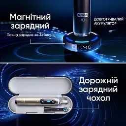 Електрична зубна щітка Oral-B iO 10 Місячно золота - мініатюра 5