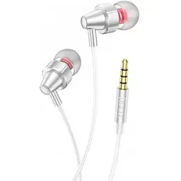 Навушники Hoco M90 Delight wired digital earphone with microphone 3.5 мм червоні 6931474759375 - мініатюра 7