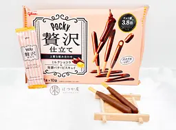 Японські палички Glico Pocky Luxury Milk Chocolat 10х2шт, 110г - мініатюра 4