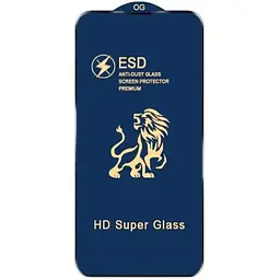 Захисне скло DK Full Glue ESD Anti-Dust для Apple iPhone 15 Pro Max black
