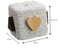 Іграшка для гризунів Ferplast PA 4776 Volcanic Rock 6x6x4.5 см 84776011 - мініатюра 2