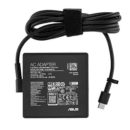 Блок питания для ноутбука Asus TYPE-C 90W квадратный корпус Чорний - мініатюра 2