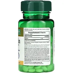 Мелатонін Nature's Bounty Melatonin 1 мг 180 таблеток - мініатюра 2
