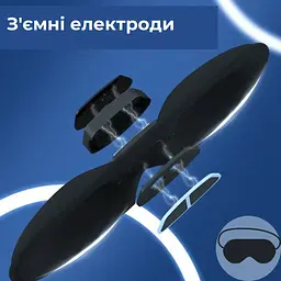 Маска Supretto для сну від хропіння з легкими вібраціями чорна (90560001) - мініатюра 7