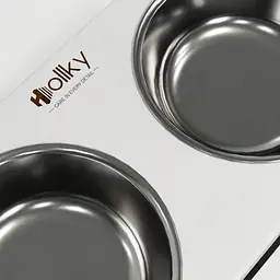 Hollky Base XXL40 — миски на підставці для дуже великих собак (2 × 2,8 л) - мініатюра 5