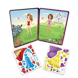 Ігровий розвиваючий набір TCG Magnetic Creations Бал для принцес (23025) - мініатюра 2