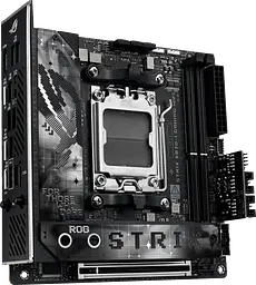 Материнcька плата Asus X870-I ROG Strix Gaming Wi-Fi Socket AM5 (ROG STRIX X870-I GAMING WIFI) - мініатюра 2