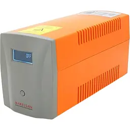 ДБЖ Makelsan Lion1200VA (720W) Standby-L, LCD, 170-280VAC, AVR 1st, 3xSCHUKO socket, 1x12V9Ah, Plastic Case ( 150 х 353 х 162 )