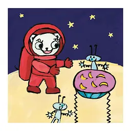 Дитяча книжка Киця-Миця в космосі 253585, 24 сторінки - мініатюра 4