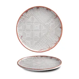 Тарелка G.Benedikt Optimo Mosaic Bold Red Rim 29 см (OPT2129-K0051)