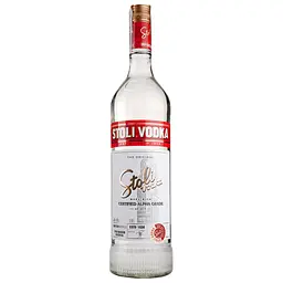 Горілка Stoli Vodka 40% 1 л - мініатюра 2