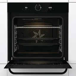 Духова шафа електрична Gorenje 77 л A пара дисплей макс.темпер.-300 чорний - мініатюра 3