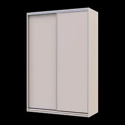 Шафа купе Doros Сіті Лайт Кашемір 2 ДСП 150х60х225 (80736347) - мініатюра 1