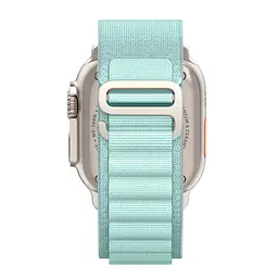 Ремінець для Apple Watch 49/46/45/44/42 (Series 1-3), блакитний, Alpine Loop Alpina Band, тканинний поліестеровий ремінець для смарт-годин, дихаючий, для активного відпочинку та спорту, ArmorStandart (ARM81049) - мініатюра 6