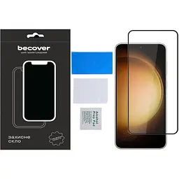 Захисне скло BeCover для Samsung Galaxy S24 SM-S921 Black (711037) - мініатюра 2