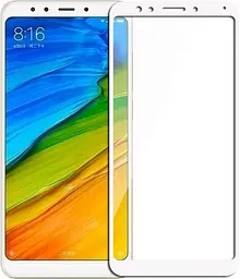 Захисне скло Tempered Glass 3D Full Glue Xiaomi Redmi 5 Plus white