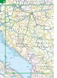 Philip's 2027 Easy to Read Multiscale Road Atlas of Europe - - мініатюра 5