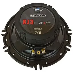 Автомобільна акустика Boschmann BM Audio XJ3-663B 4-х смугові 16 см динаміки 330 Вт Black - мініатюра 3