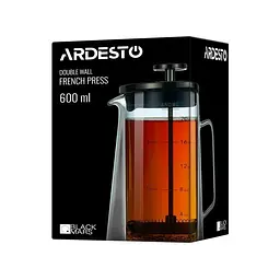 Френч-прес Ardesto Black Mars, 600 мл (AR1906DW) - мініатюра 5