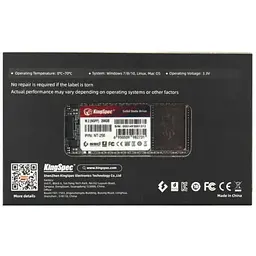 SSD Kingspec 128GB M2 PCIe Gen3 NVMe 2280 - мініатюра 2