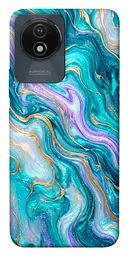 TPU чохол Demsky Mermaid marble для Vivo Y02