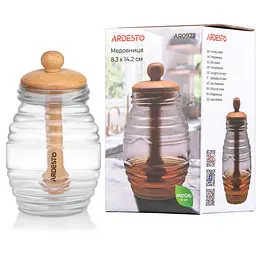 Медівниця Ardesto Midori 500 мл 8.3х14.2 см (AR0922) - мініатюра 5