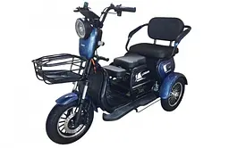 Електроскутер Триколісний Corso Logan (1200W 72V/28Ah) Синій