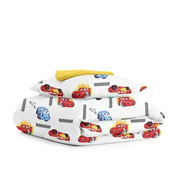 Дитяча постільна білизна в ліжечко CARS CS3, червоний (TachkyMcQueen/Sally_Summer110x160_140)