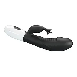 Вібратор - Pretty Love Rasmussen Dual Vibrator Black - мініатюра 7