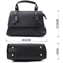 Жіноча шкіряна сумка Vintage 26х17х9,5 см sum0026617 - мініатюра 4