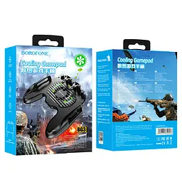 Геймпад Borofone BG3 Warrior cooling gamepad чорний - мініатюра 8