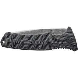 Ніж складний автоматичний Boker Plus Strike Damascus Чорний - мініатюра 4