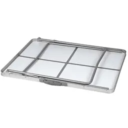 Складний стіл Bo-Camp Camp-Gear Economy 80x60 cm Light Grey (1404426) - мініатюра 2