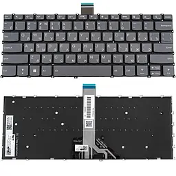 Клавіатура для ноутбука LENOVO (IdeaPad Pro: 5-14 series), рос, onyx black, без фрейма, підсвітка клавіш
