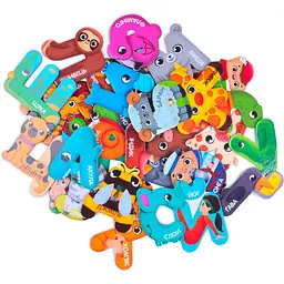 Гра розвиваюча магнітна Vladi Toys Диво-букви Абетка (VT5411-18) - мініатюра 2
