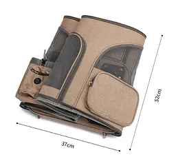 Водонепроникна переноска на колесах для домашніх тварин Voyager Pet LVGB2023 Trolley Bag - мініатюра 8