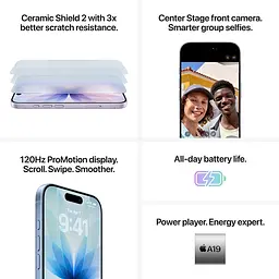 Смартфон Apple iPhone 17 256GB Mist Blue (MG6L4AF/A) - мініатюра 7