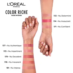 Помада для губ L'Oreal Paris Color Riche Nude Intense 601 Worth It 4.5 г (AA668300) - мініатюра 3