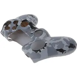 Чохол на геймпад Silicone Case для Sony DualShock 4 Grey Camouflage [56185] - мініатюра 3